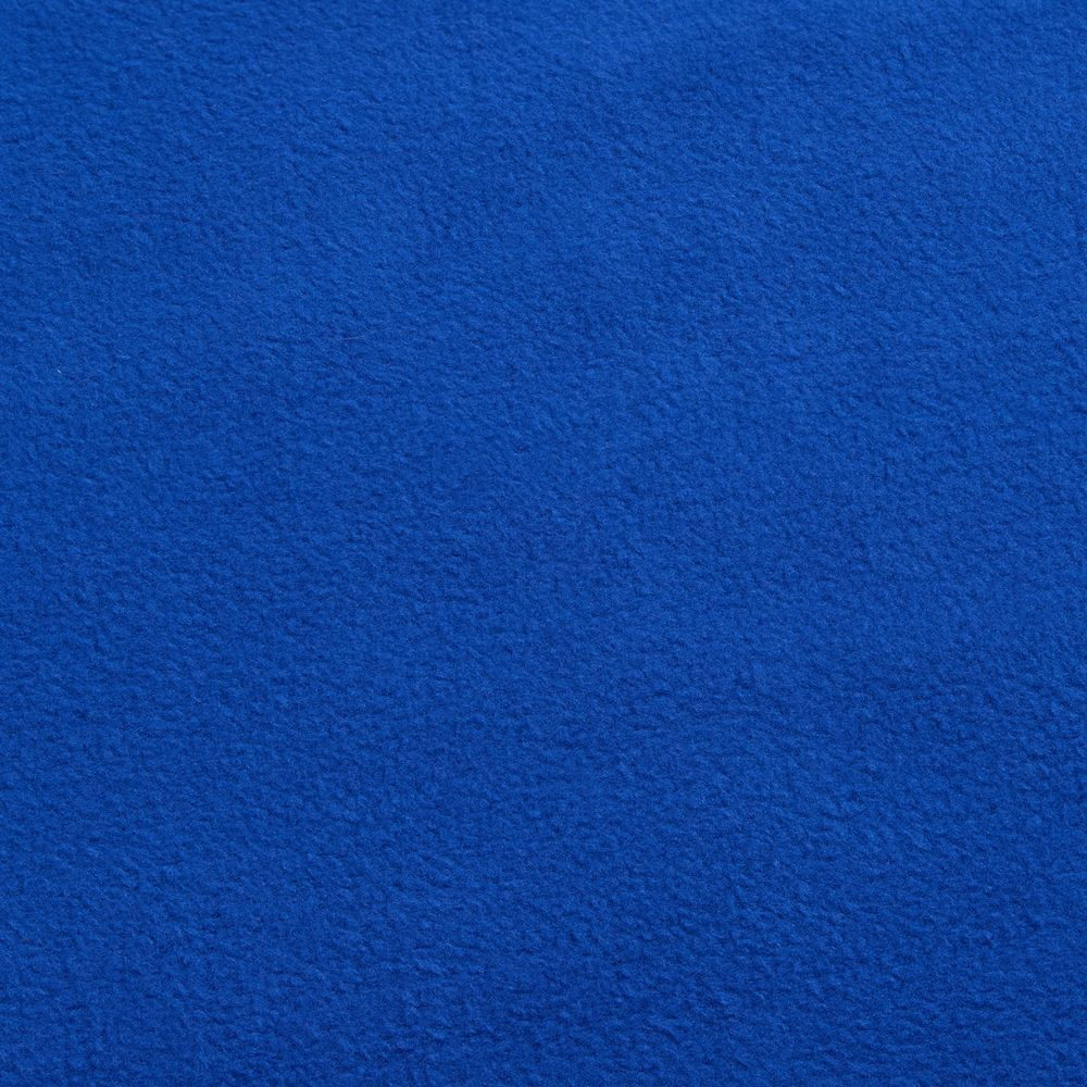 Флисовый плед Warm&Peace, ярко-синий