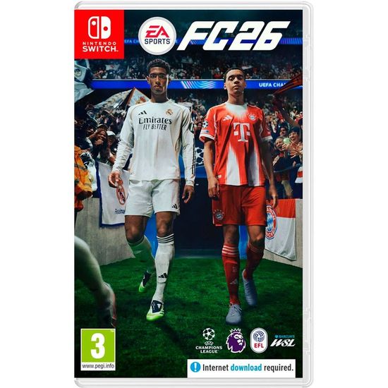 FC 26 (Nintendo Switch, Русские субтитры, Новый)
