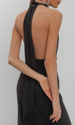 Платье с открытой спинкой