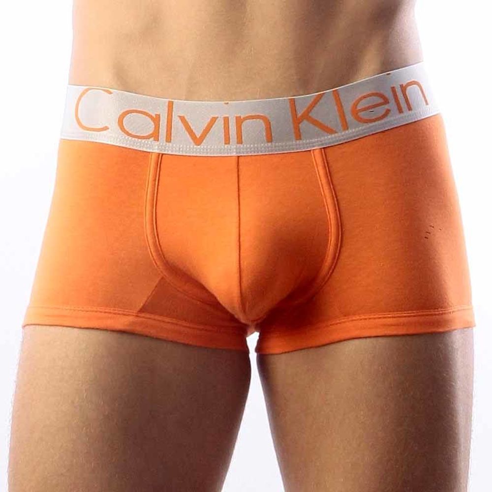 Мужские трусы хипсы Calvin Klein Steel Orange