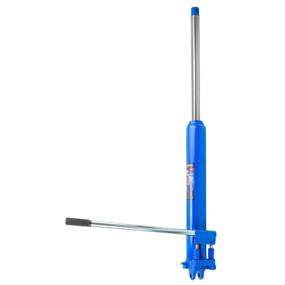 Цилиндр гидравлический удлиненный с двухштоковым насосом, 5т (общая длина - 660мм, ход штока - 500мм) Forsage F-1205-2