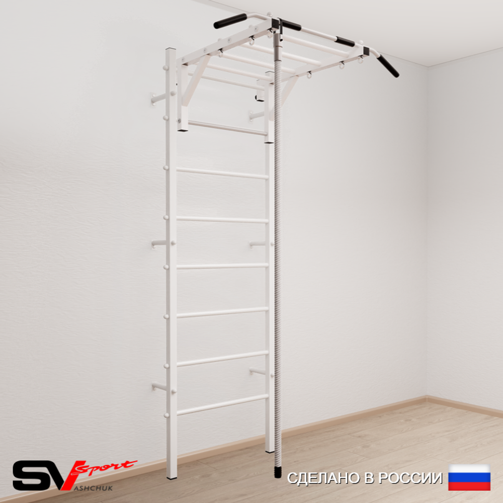 Шведская стенка Sv Sport 529 (Турник рукоход/Канат)
