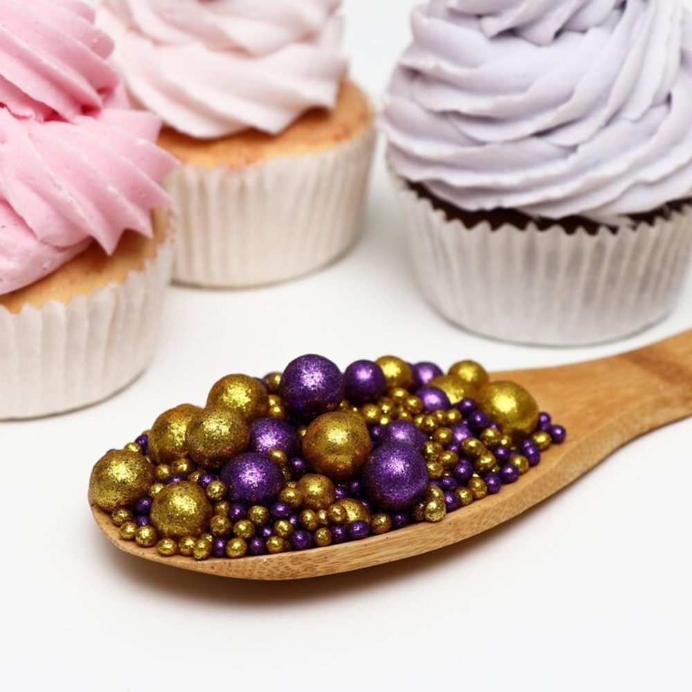 Воздушный рис в глазури "Блеск микс" 50г