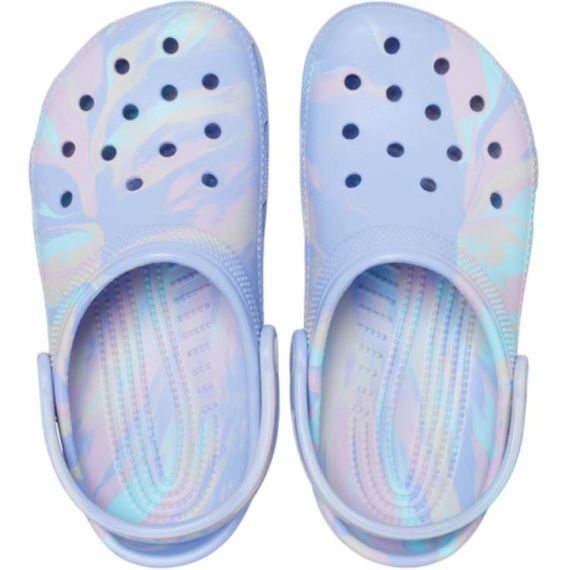 Crocs Anatomical Beach Clogs 'Blue Purple'