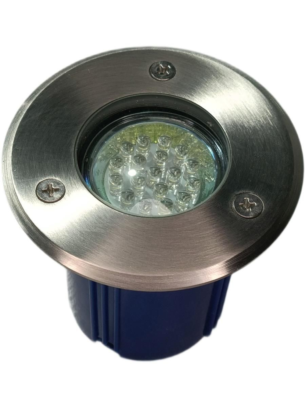 Светодиодный светильник тротуарный (грунтовый) 2W 6400K 230V IP65