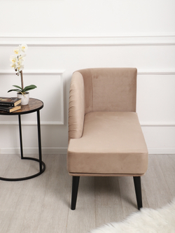 Кушетка Berger бежевый/венге