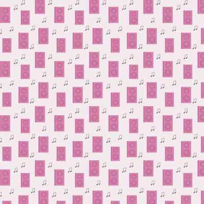 Розовые колонки с нотками