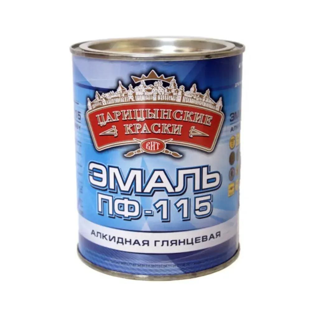 Эмаль ПФ-115 фиолетовая глянцевая 0,8 кг