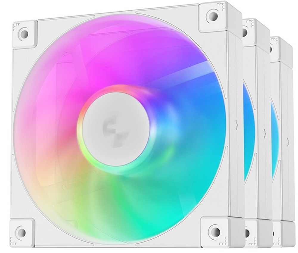 Вентилятор для корпуса Deepcool FD14 ARGB WH-3 IN 1