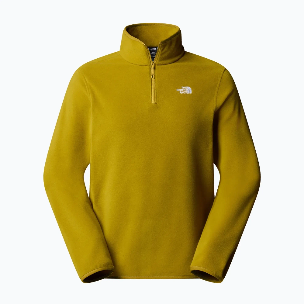 Флисовая толстовка The North Face Glacier Fleece 1/4 Zip deep dijon