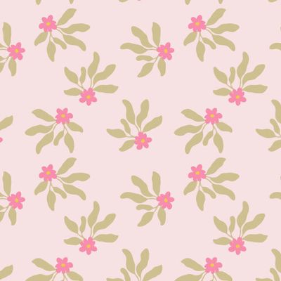 Весенние цветы, розовый