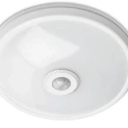 Светильник светодиодный ITALIA с датчиком движения, 16W, 1200lm, 4000K, IP20, AC220-240V, 50/60Hz, 360град, белый корпус GTV OS-ITL16W-LED