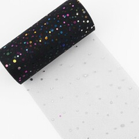 Фатин с разноцветными блестками 15 см