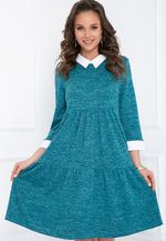 ПЛАТЬЕ ЛАТИКА (БИРЮЗА) Bellovera (Акция)