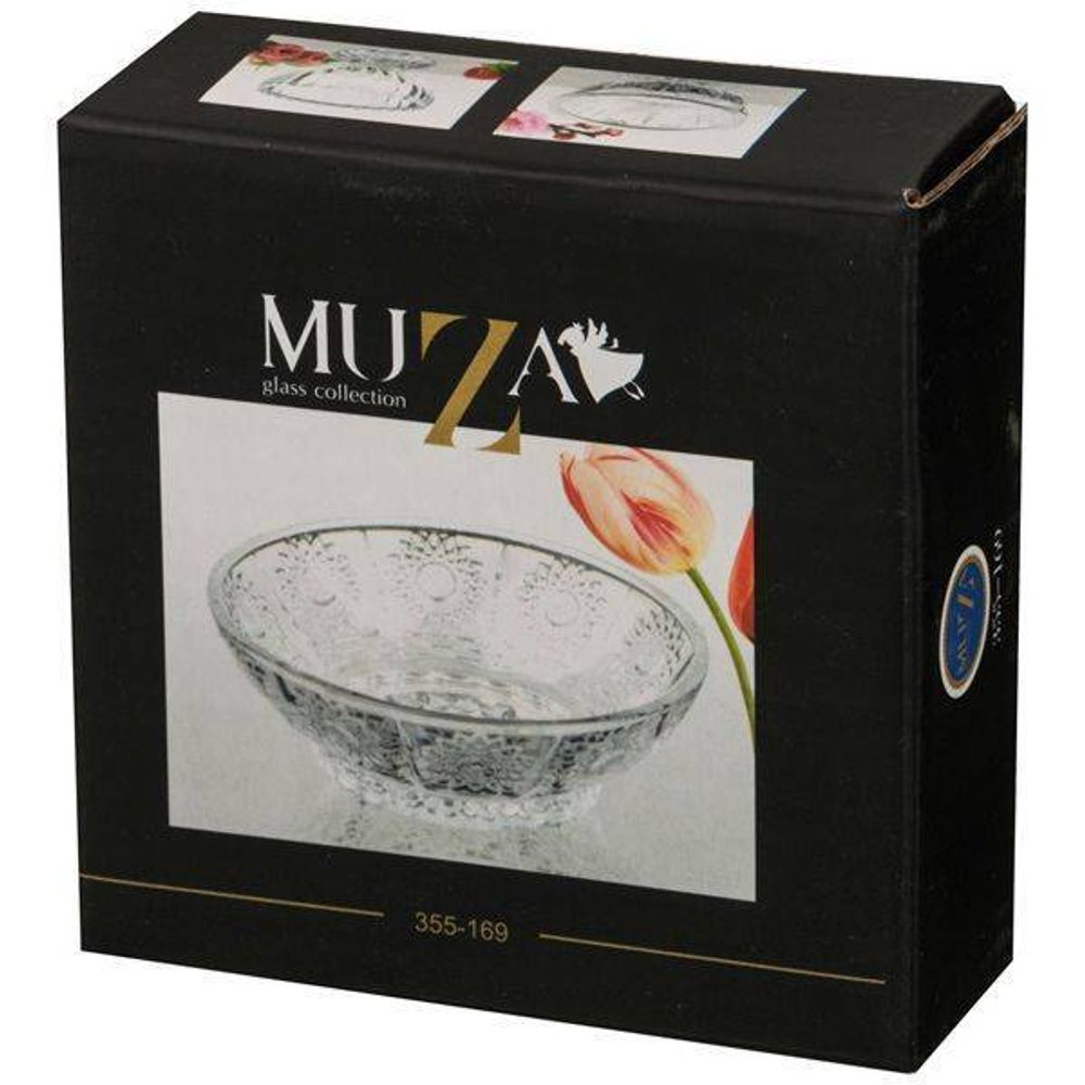 РОЗЕТКА "MUZA CRYSTAL" 80 МЛ. 10*10*3,5 СМ. (КОР=48ШТ.)