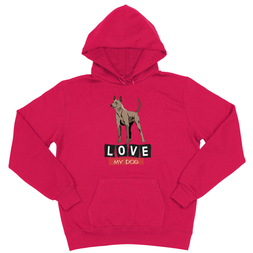 Толстовка "Люблю моего Тайского Риджбека"