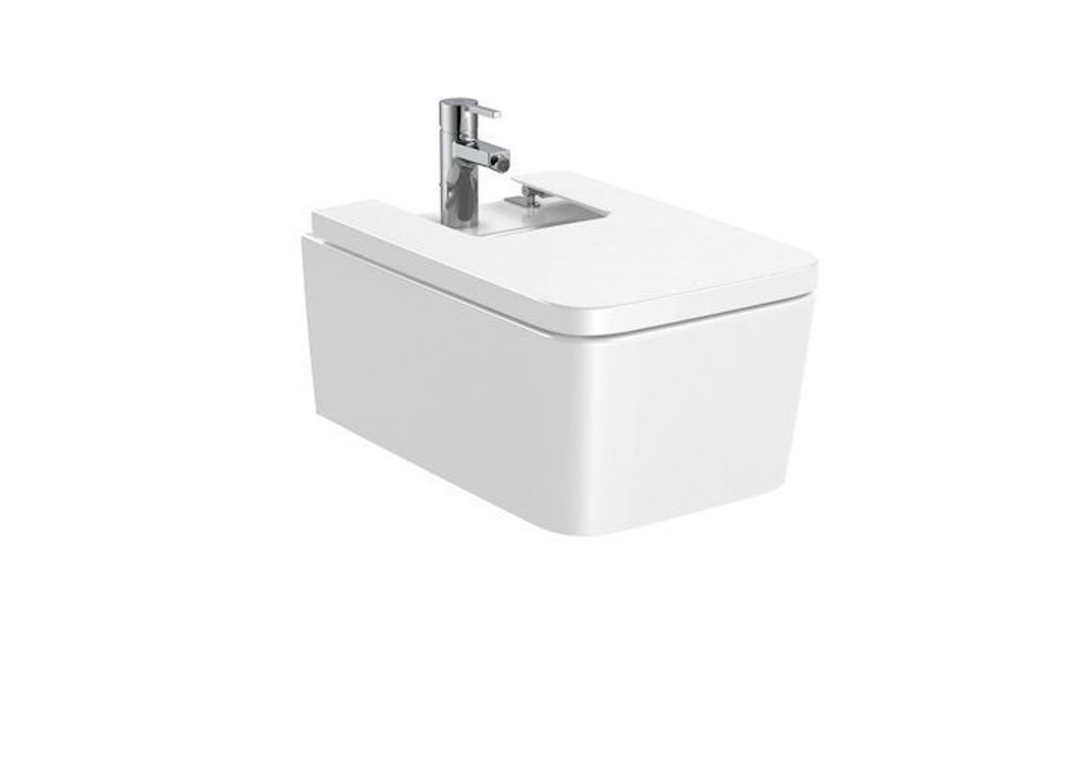 7357535000 INSPIRA SQUARE БИДЕ ПОДВЕСНОЕ 560Х370 С СИДЕНЬЕМ