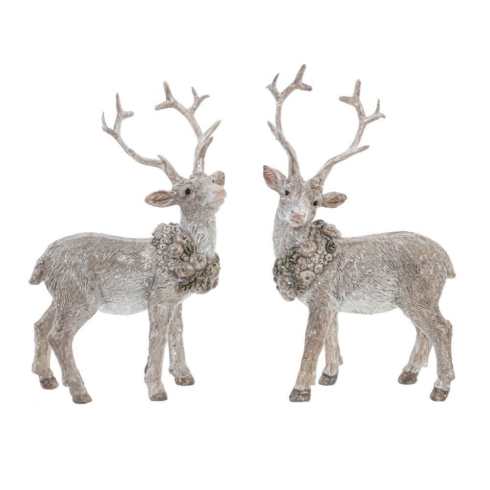 GAEM Фигурка декоративная "Олень", L8 W6 H14 см, 2в.