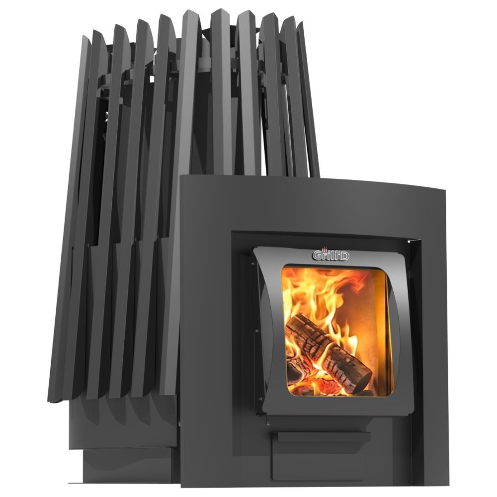 Дровяная банная печь Grill'D Cometa Vega 450 Long Max