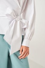 22812 Блузка женская (белый)