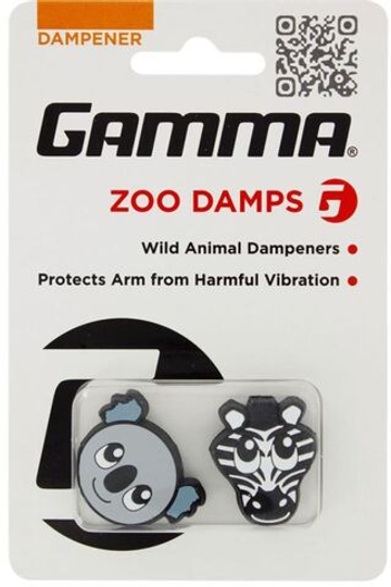 Виброгаситель теннисный Gamma ZOO Damps 2P - koala/zebra