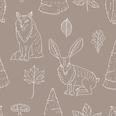 Лесные звери