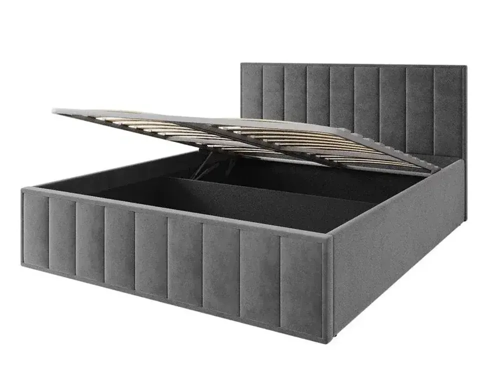 Кровать Лана (М) 1,6 (Графит Софт), ДСВ-Мебель, г. Пенза