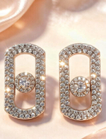 Ювелирные серьги из серебра 925 пробы