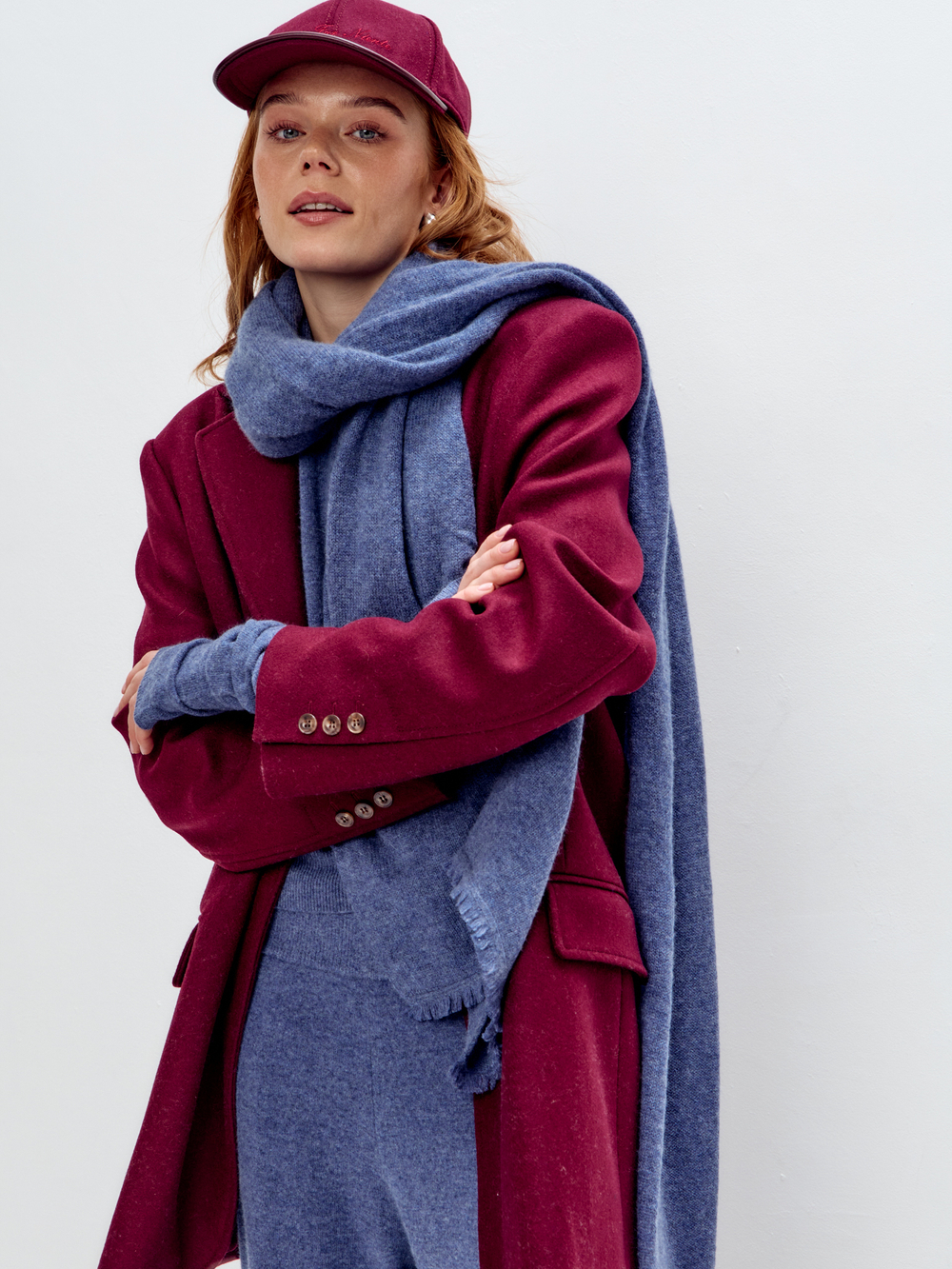 Шарф из кашемира