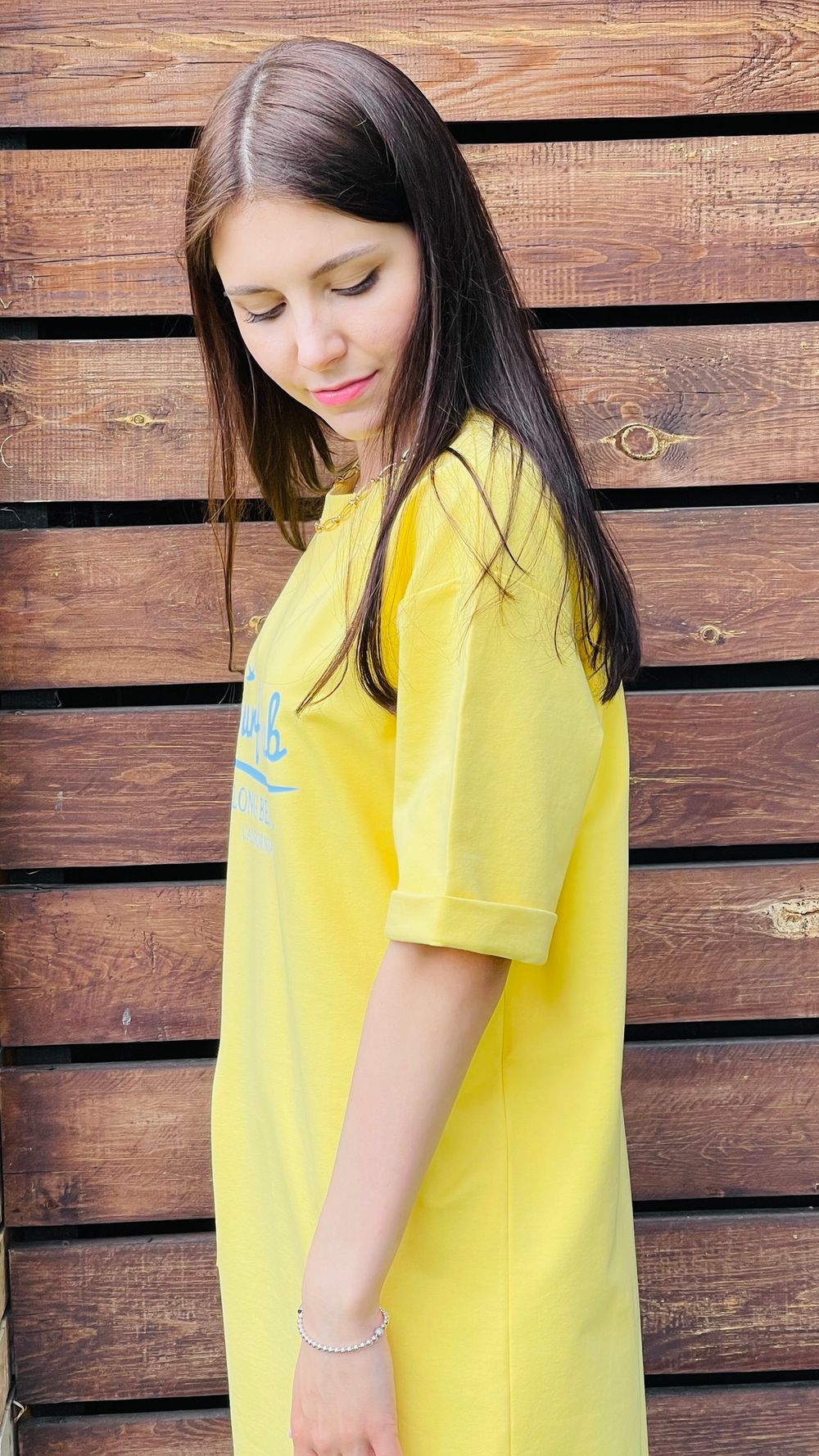 Платье МЛ-6005(банан)