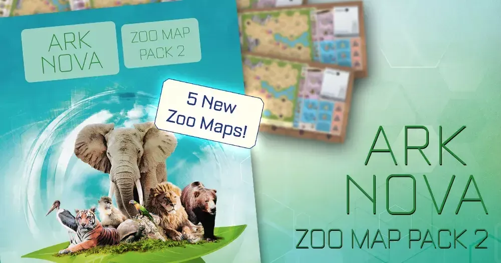 Ark Nova Zoo Map Pack 2