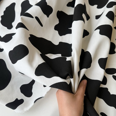 Джинса хлопковая Корова