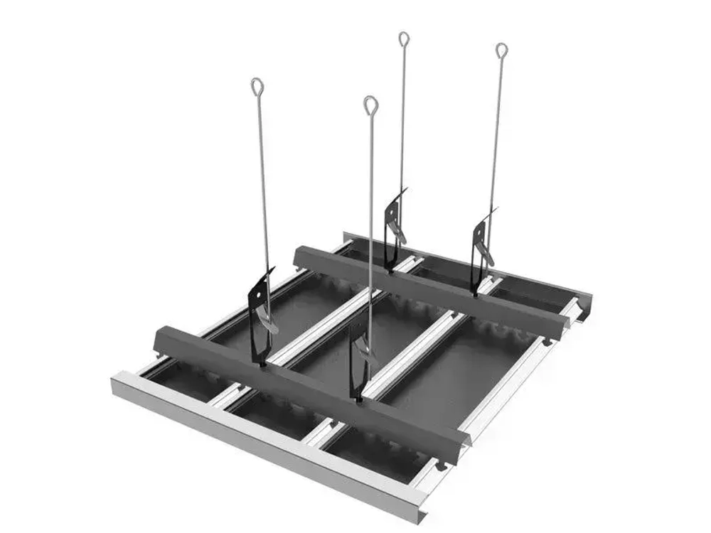 Комплект реечных потолков Mr.Tektum Мульти 100 бесщелевой 1,5м х 1м Белый матовый