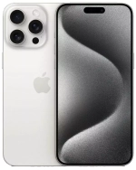 iPhone 15 Pro 128 ГБ, Dual: nano SIM + nano SIM, белый титан