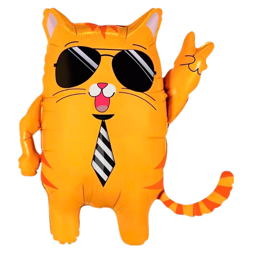 Шар фигура 56 см Крутой Кот