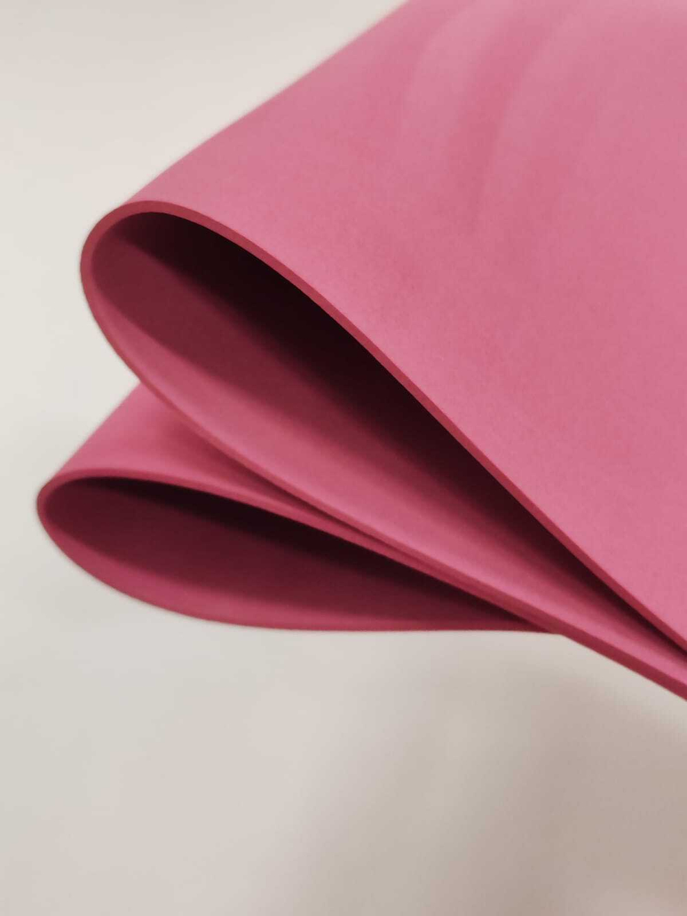 Фоамиран Иран 2 мм 60х70 см #262 Бургунди