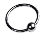 Кольцо на головку пениса размера M (Цвет: серебристый)