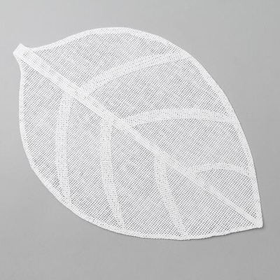 Салфетка сервировочная Листочки, 30*45 см (белый)