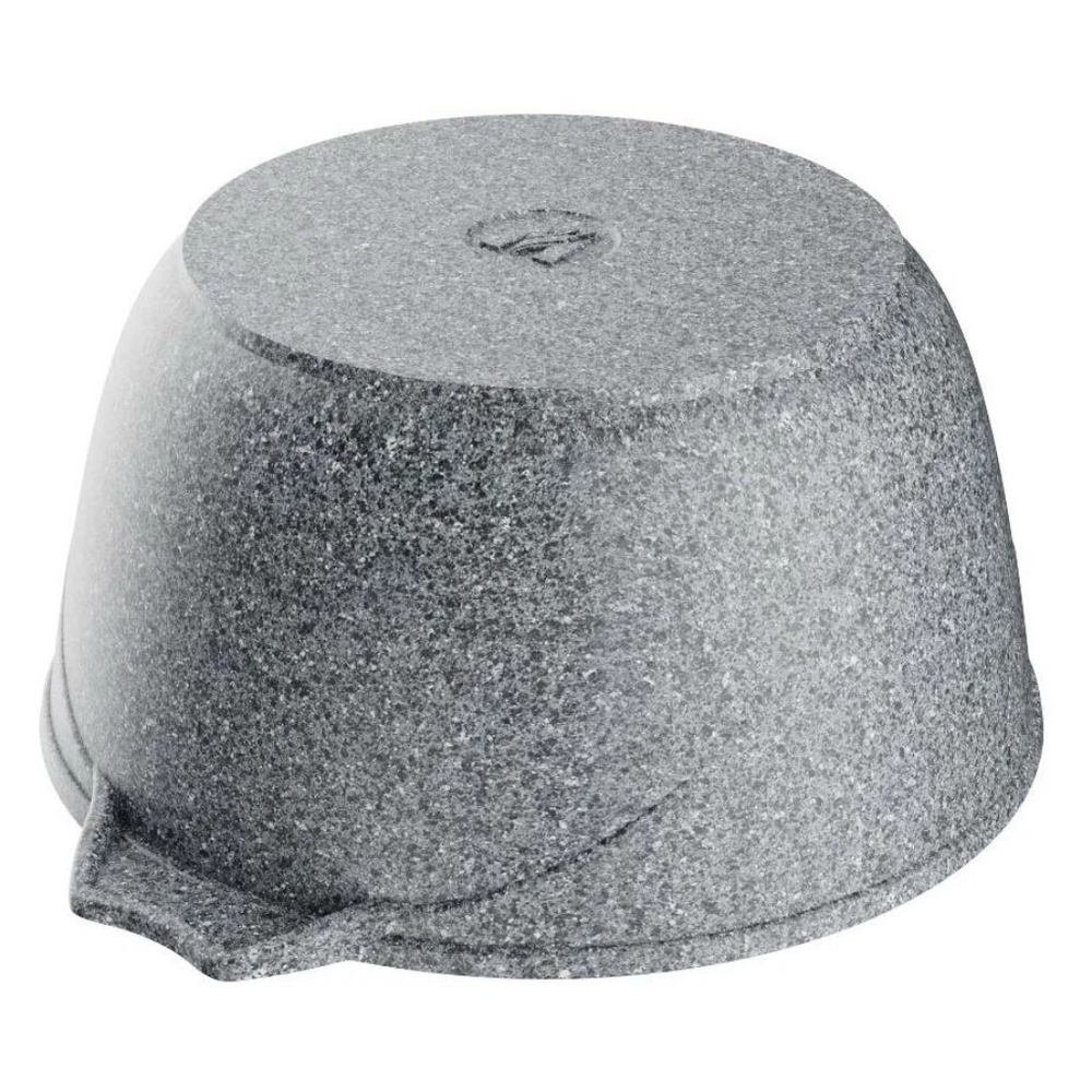 Кастрюля алюм, антиприг, 4 л, с крыш, крыш стекло, кругл, Мечта, Premium grey, 44901, сер