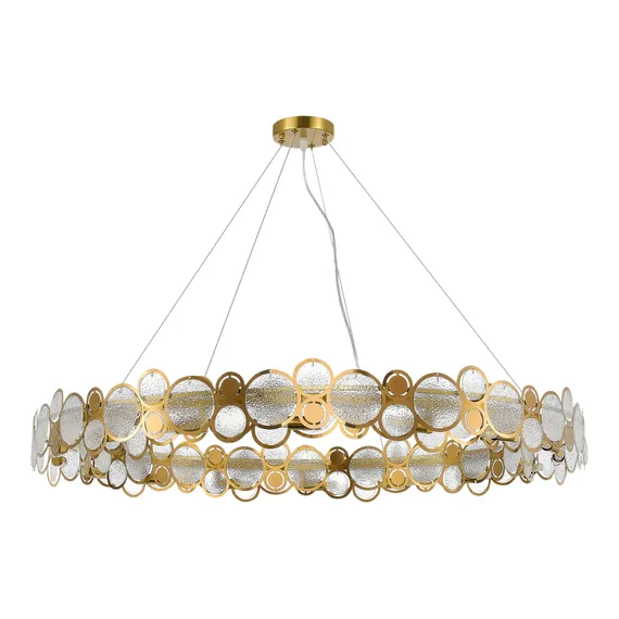 SL6133.303.16 Светильник подвесной ST-Luce Латунь/Прозрачный G9 16*5W 4000K SWATCH