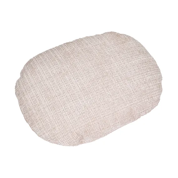 Оттоманка BLISS оранж/серый, экокожа, шенилл