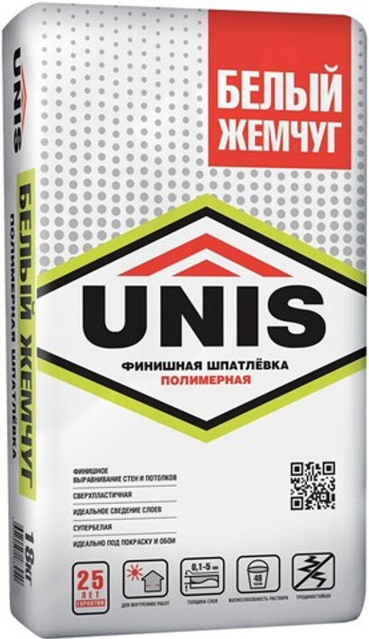 Штукатурка гипсовая Unis Теплон белый 30 кг