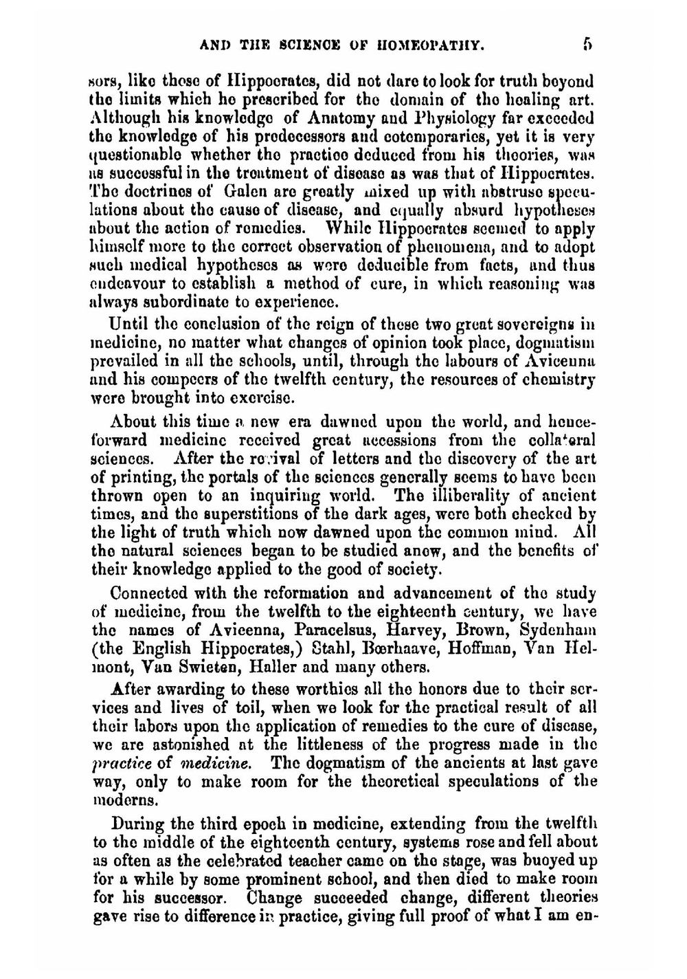 Lecture on the history of medicine, and the science of homeopathy microform | R.J. Smith