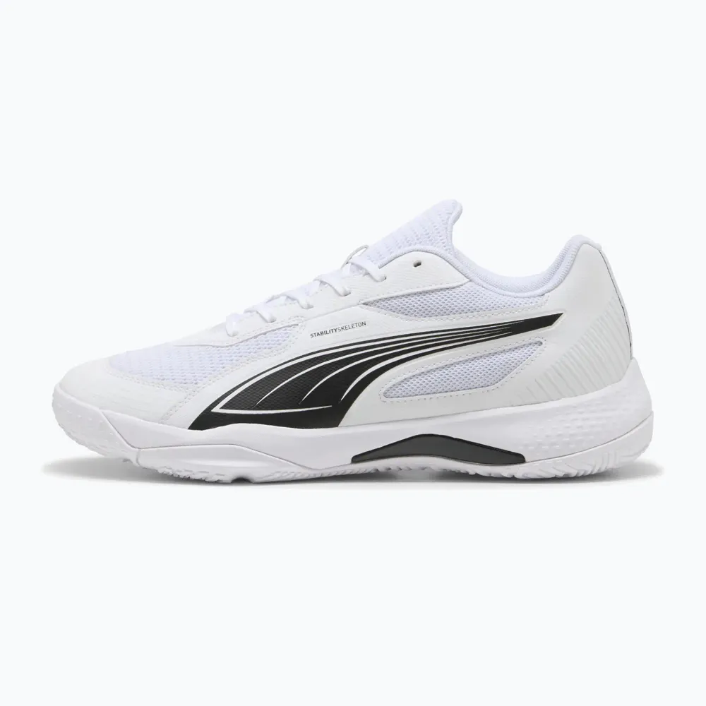 Кроссовки волейбольные PUMA Solarflash III white/black
