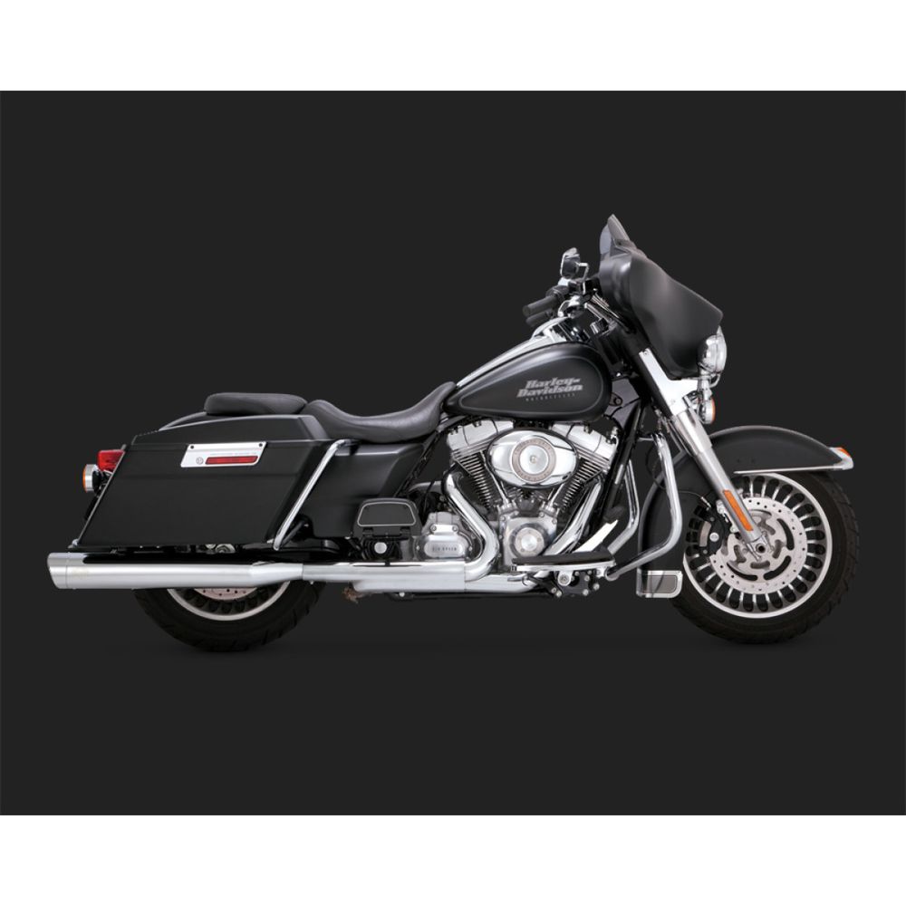 VANCE & HINES MUFFLER M-OVL 09-13FL 96 MUFFLER EC MONSTER OVAL SLIP ON CHROME