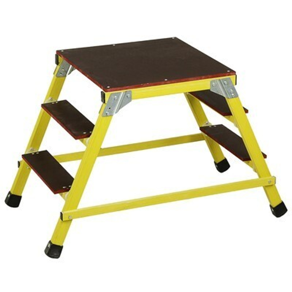 Стремянка-подмость стеклопластиковая с симметричной опорой ССС-0,6П-Ф40П