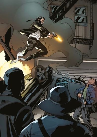 Комикс Джон Уик (обложка мишень)