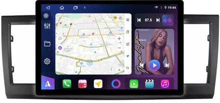 Магнитола для Volkswagen T6 Caravelle, Multivan, Transporter 2015-2019 - FarCar BX877 монитор 13" 2K QLED на Android 13, TS10, 6+128, CarPlay, 4G SIM-слот