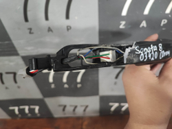 Ручка двери передней левой Hyundai Sonata 8 (DN8) 19-нв Б/У Оригинал 82651L1220