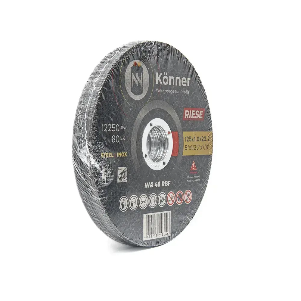 Диск отрезной KONNER RIESE 125x1.0x22.2 (10 шт)